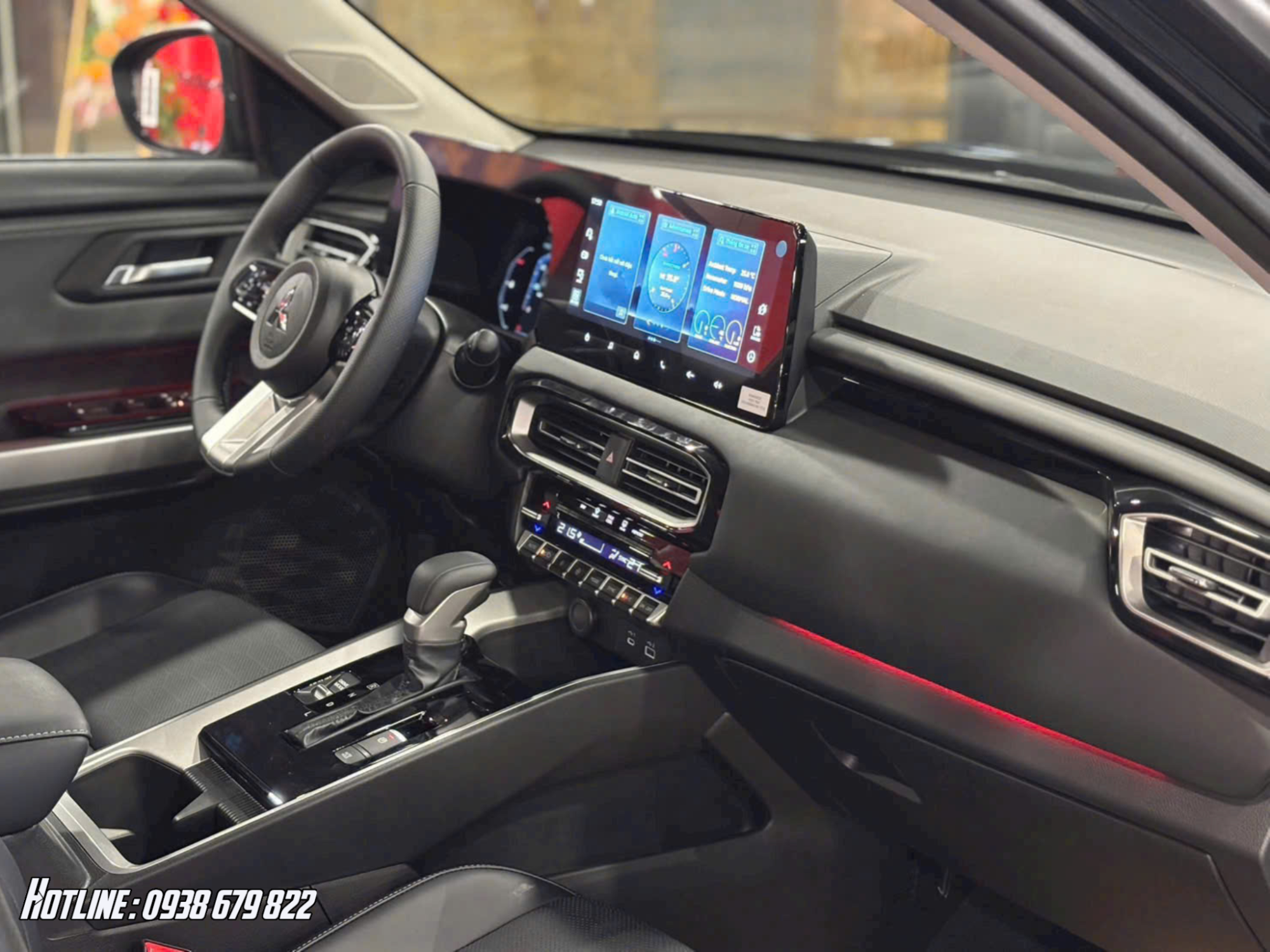 màn hình hiện thị trên DST Premium